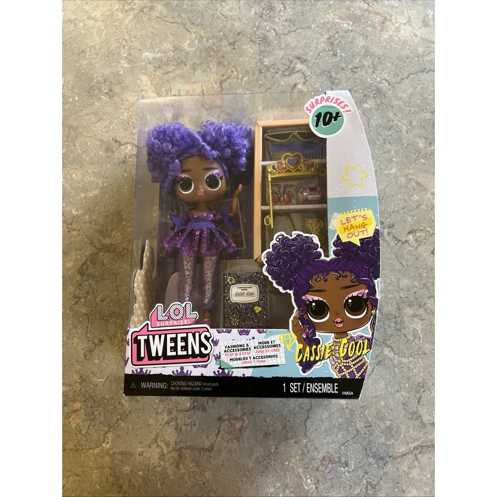 2023 LOL Surprise! Tweens Series CASSIE COOL Doll With 10 Surprises